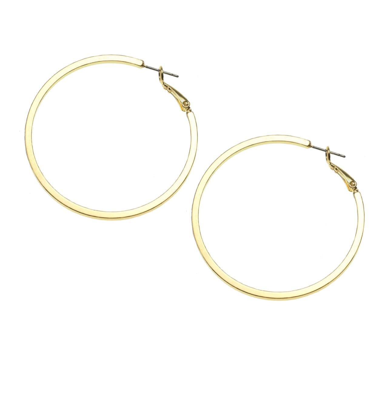 MS Large Gold Hoop Earring