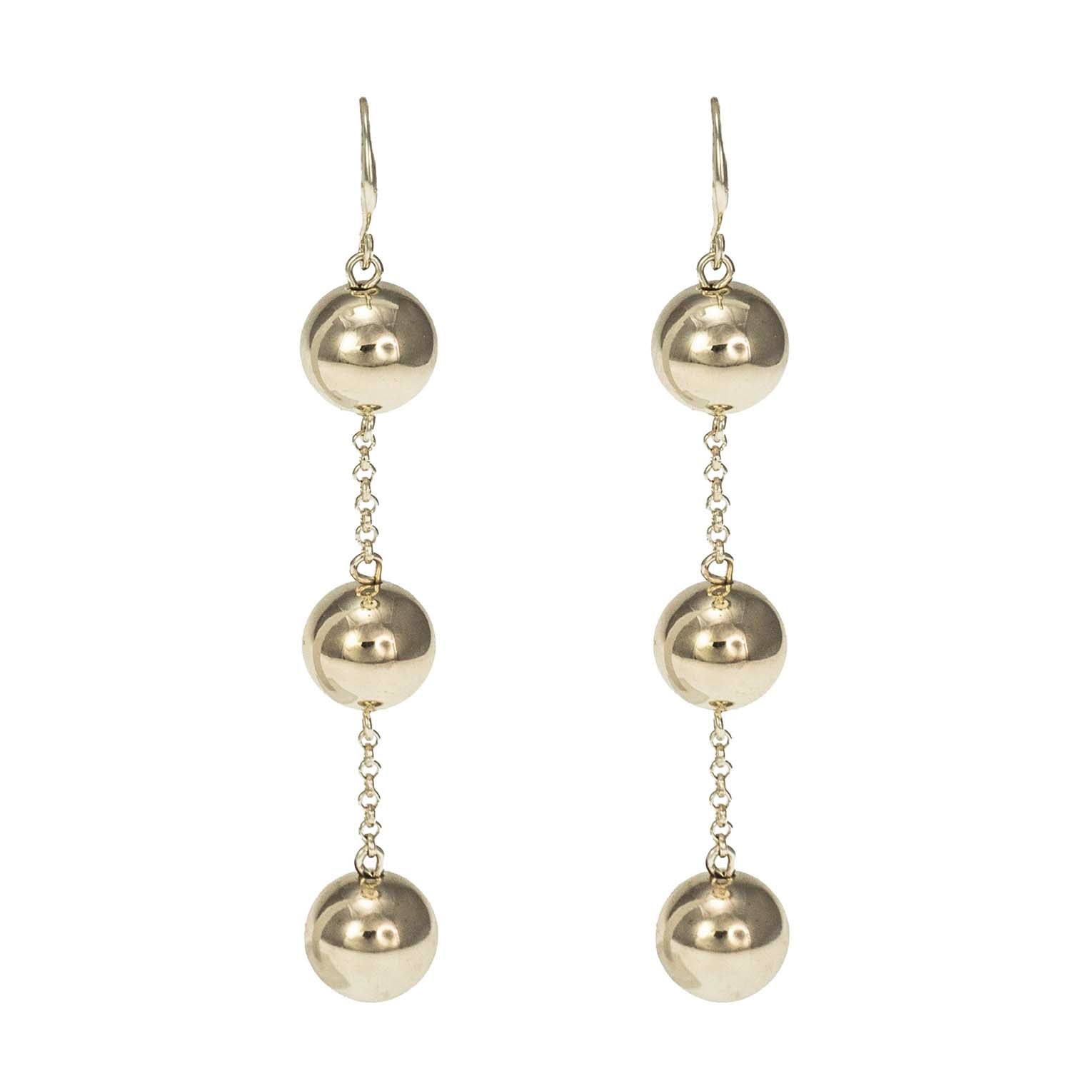 MFCE Long Ball Lt. Gold Earring