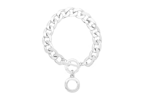 MFCB Chain Silver Bracelet