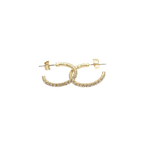 MSE Gold Plated Hoop Earring