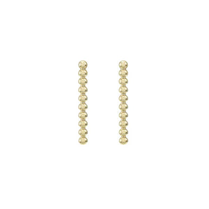 MSE Long Shiny Gold Earring