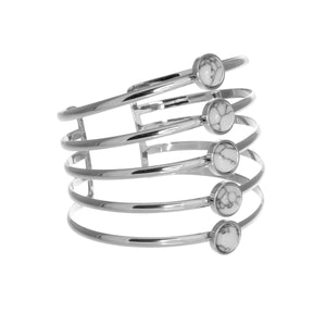 MSB Cuff Silver Bracelet