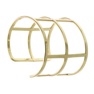 MSB 3 Bar Cuff Gold Bracelet